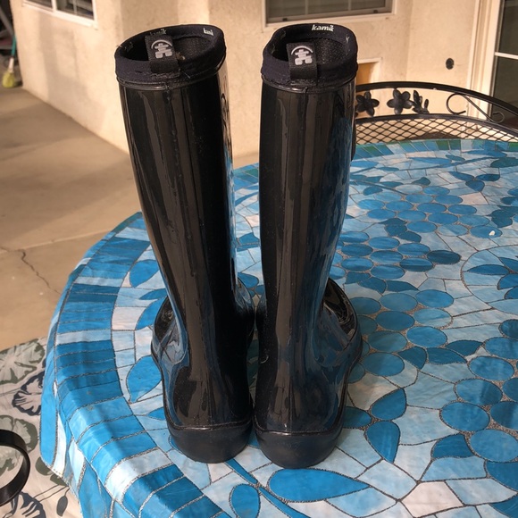 KAMIK Women's Black Rain Boots - Picture 10 of 10